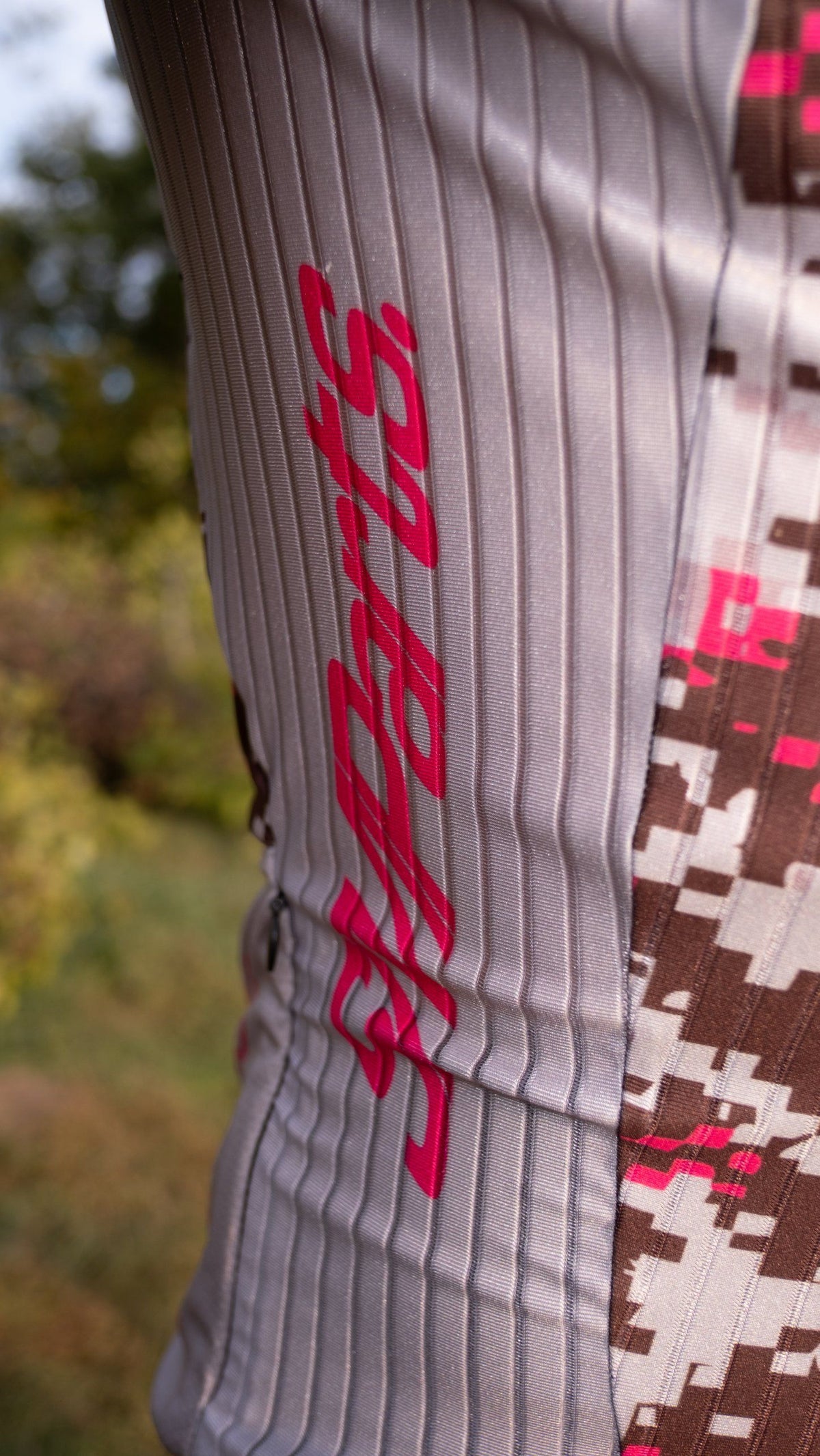 SMParts. Aero Race 1 Kurzarm Trikot - Sand Camo/Pink