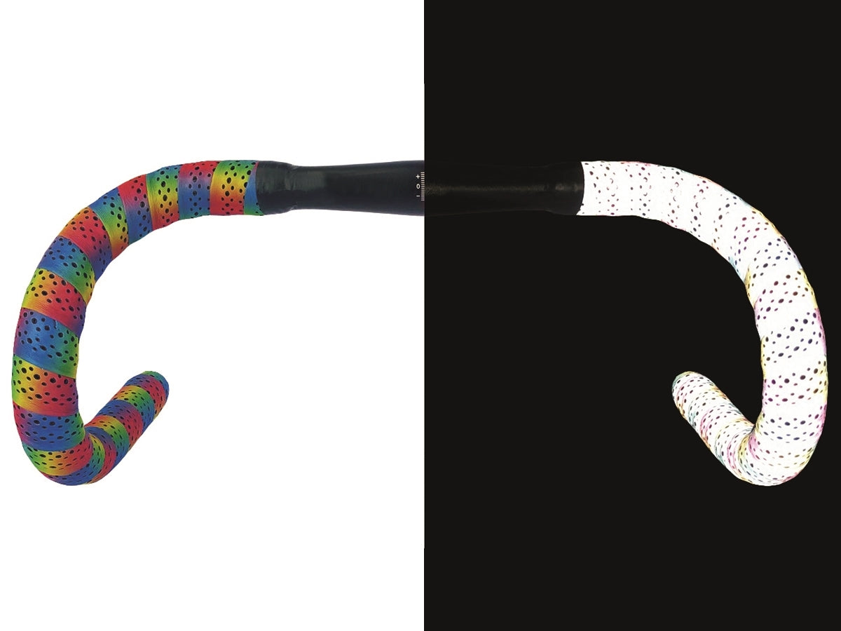 BLB Supreme Pro Reflective Lenkerband - Rainbow