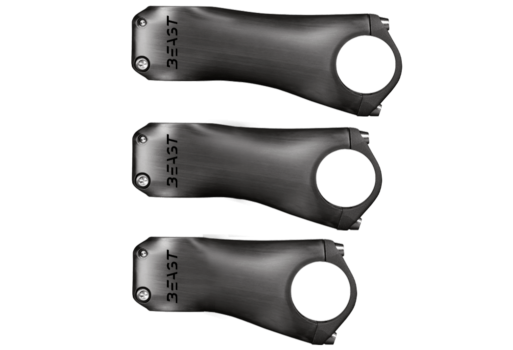 BEAST Components - ROAD Stem Vorbau Carbon, UD-Finish, 31.8mm