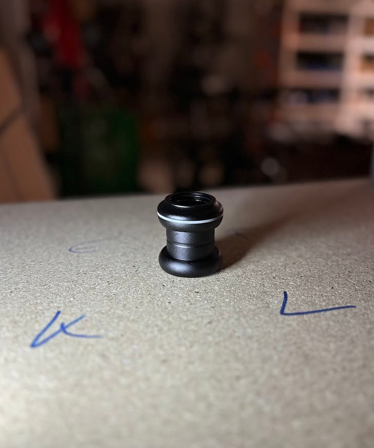 NG Sports Steuersatz 1 1/8" EC34/28.6 EC34/30 Matt-Schwarz