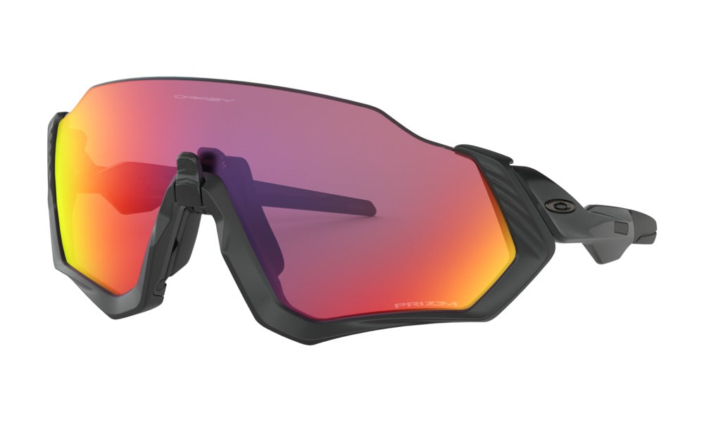 Oakley Flight Jacket PRIZM - Polished Black / Matte Black - Prizm Road OO9401-0137