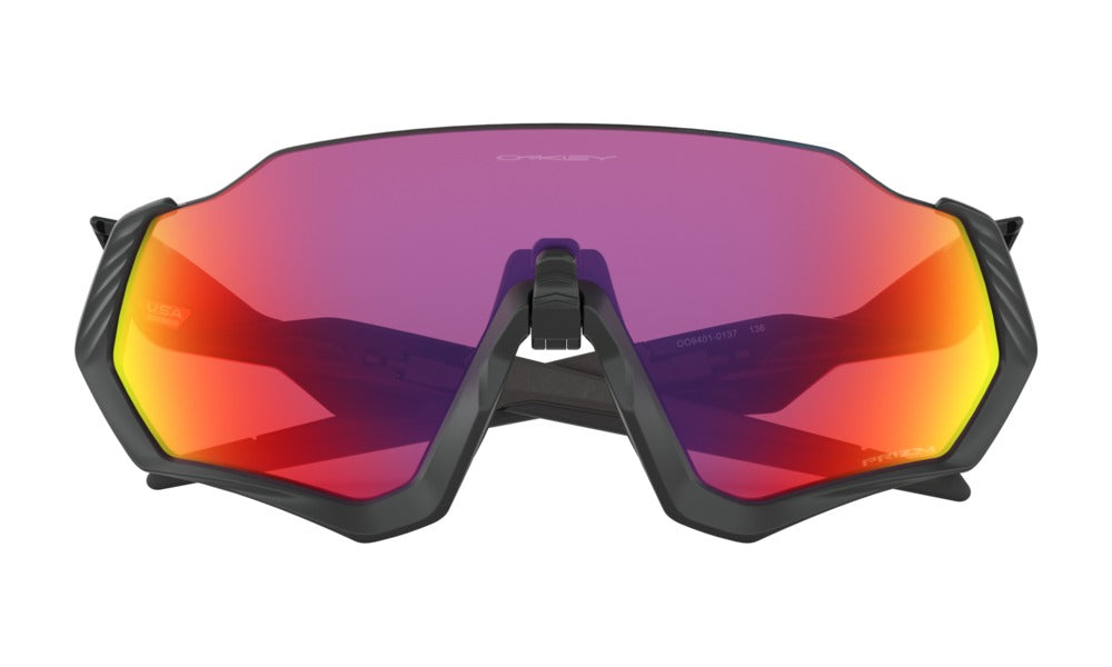 Oakley Flight Jacket PRIZM - Polished Black / Matte Black - Prizm Road OO9401-0137