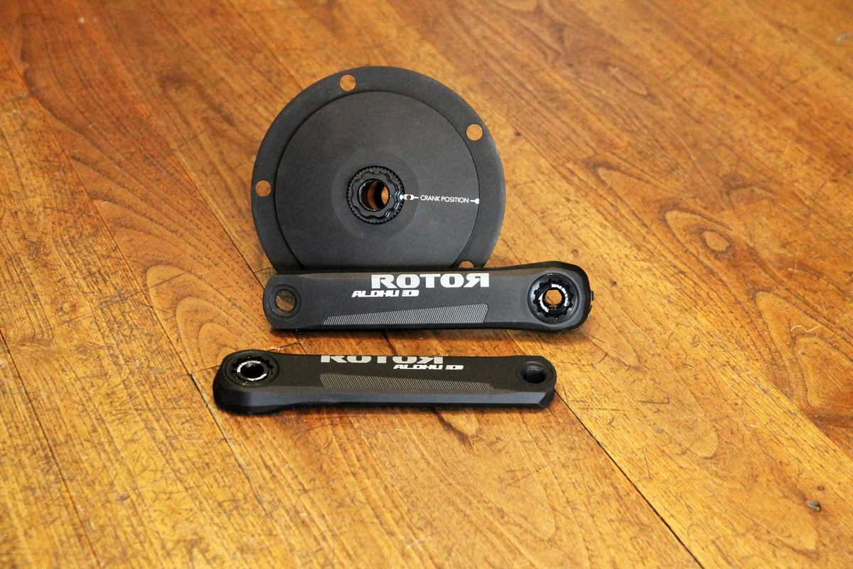Rotor ALDHU 3D+ Track Set Kurbelarme / Spider / Achse
