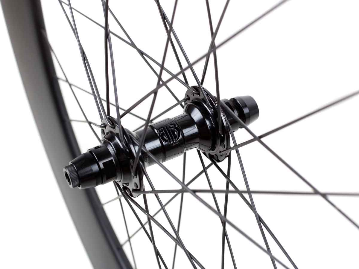 BLB Notorious 90 x BLB KING HUB Track Vorderrad Schwarz, 28Loch