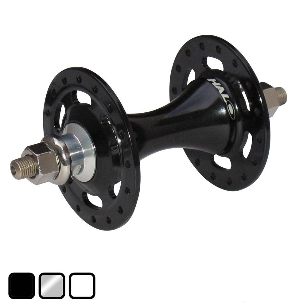 Halo Track Hub Vorderradnabe - Schwarz