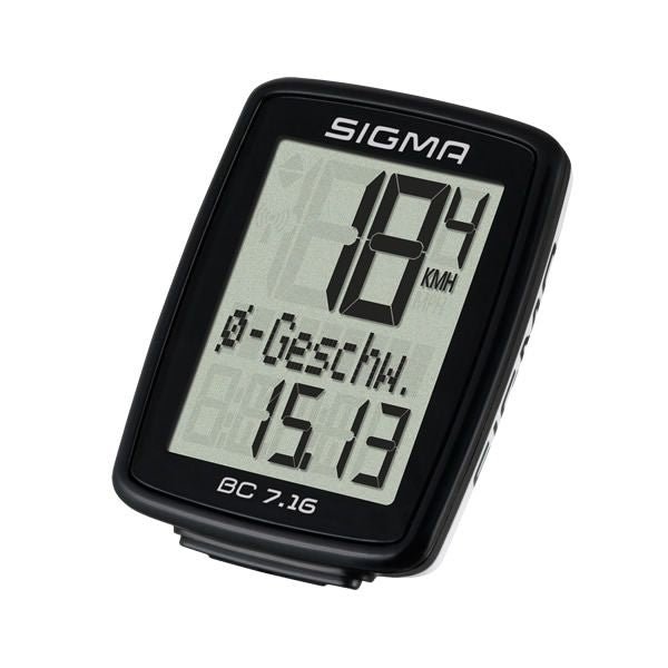 Sigma Sport Fahrradcomputer Topline BC 7.16 ATS -kabellos-