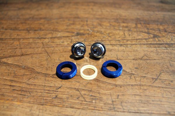 SM-Parts Kurbelabdeckschrauben flach Aluminium
