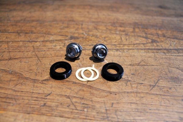 SM-Parts Kurbelabdeckschrauben flach Aluminium