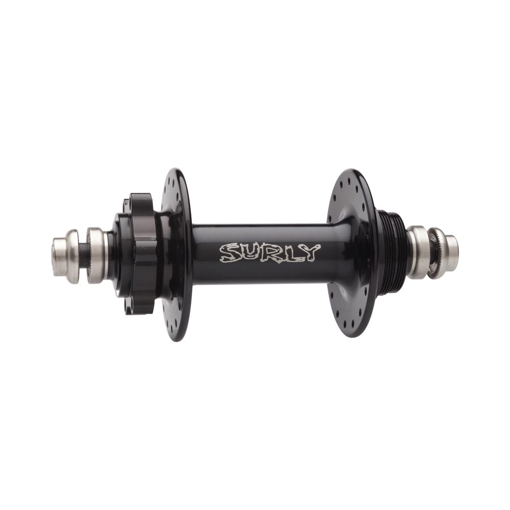 Surly Ultra New FIXED Disc Hinterradnabe 135mm Fixed 32 Loch - Schwarz