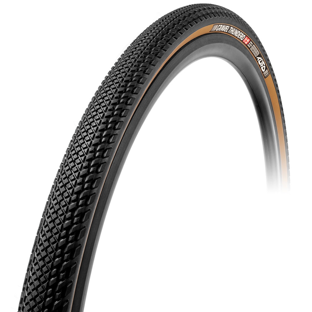 Tufo Gravel Thundero TR Faltreifen - Tubeless Ready - 40-622 - Schwarz/Braun